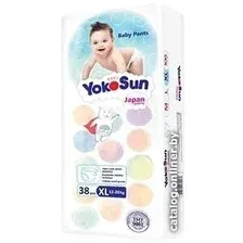 Трусики-подгузники YokoSun XL 12-20 кг (38 шт)