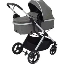 Детская универсальная коляска MOWbaby Jasper 3 в 1 / MB022 (Silver Green)