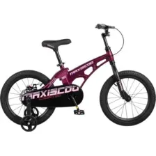 Детский велосипед Maxiscoo Cosmic 16 2026 / MSC-C1656B (розовый глянцевый, разобранный, в коробке)