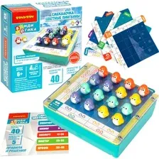 Развивающая игра Bondibon Смекалочка. Цветные пингвины ВВ5678