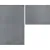 Набор ковриков для ванной и туалета Gokyildiz Fluffy 60x100+50x60 (Anthracite)