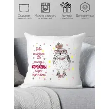 Декоративная подушка Print Style Тебе сегодня 25 40x40raz4