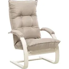 Кресло-качалка Импэкс Leset Монако (слоновая кость/malmo 05)