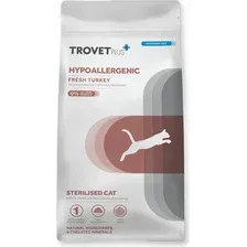 Сухой корм для кошек Trovet Plus Sterilised CAT Hypoallergenic Fresh Turkey Свежее мясо индейки 2.5 кг