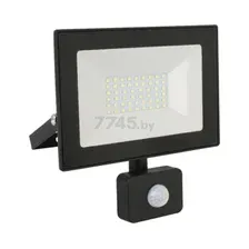 Прожектор светодиодный 30 Вт 6500К ULTRAFLASH LFL-3002S C02 черный