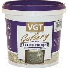 Пропитка VGT Gallery Лессирующий 900г (полупрозрачный бесцветный)