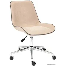 Офисное кресло TetChair Style (флок, бежевый)