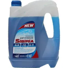 Антифриз Sibiria G-11 -40 синий 10кг