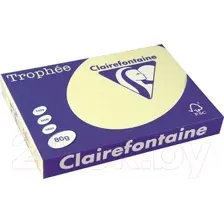 Бумага Trophee A4 80г/м 100л / 4107C (светло-желтый)