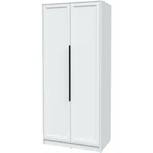 Шкаф распашной Интерлиния Концепт Тренд КТ-Ш2 (белый платинум/белый)