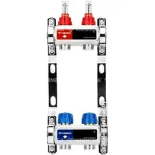 Запорная арматура Varmega Коллектор для теплого пола с расходомерами VM15102 ВР 1"
