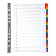Разделитель документов Exacompta Maxi 4131E (ассорти)