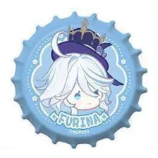 Значок miHoYo Genshin Impact Q-Version Bottle Cap Furina GEN1329