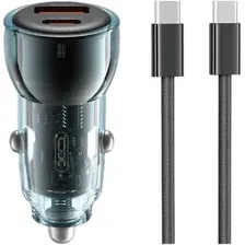 Автомобильное зарядное XO CC60 USB Type-C (синий)