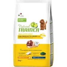 Сухой корм для собак Trainer Natural Adult Mini with Dry-cured Ham and Rice (для взрослых мелких пород с ветчиной, рисом) 2 кг