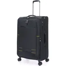 Чемодан Torber Brosno T1901L (черный)