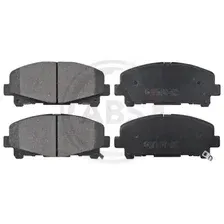 Тормозные колодки дисковые передняя ось A.B.S. 37721