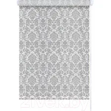 Рулонные шторы Legrand Дамаск 80.5x175 (серебристый)