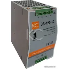 Блок питания на DIN-рейку КС DR-120W-12V dr-120-12