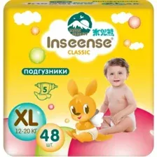 Трусики-подгузники Inseense Classic XL 12-20 кг InsCXL48Yel (48 шт)