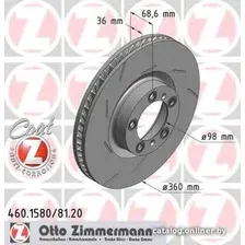 Тормозной диск Zimmermann 460158120