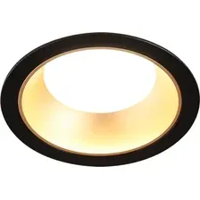 Точечный светильник Ambrella light TN52334 SBK/SGD (черный песок/золото песок)