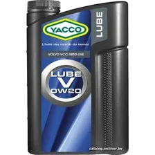 Моторное масло Yacco Lube V 0W-20 1л