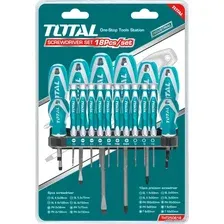 Набор отверток Total THT250618 (18 предметов)