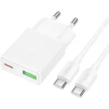 Сетевое зарядное Hoco N73 USB Type-C (белый)