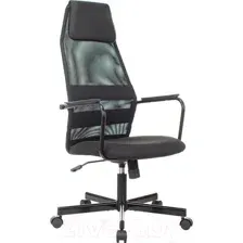 офисное компьютерное кресло Бюрократ KB-5M Black, черный