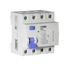 Устройство защитного отключения FMC-3P+N 25A 30mA 6kA тип A, 4M Dr.Ferz