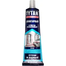 Герметик силиконовый Tytan Professional Санитарный (85мл, прозрачный)