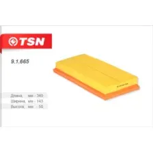 Фильтр воздушный TSN 9.1.665