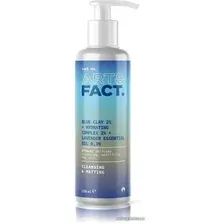  Art&Fact Гель для умывания Матирующий Blue Clay 2%+Hydrating Complex 2%+Lavender essential oil 0.3% 150мл