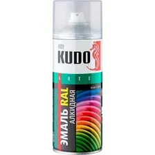 Эмаль Kudo Универсальная / KU-1101 (520мл, белый матовый)