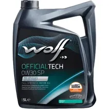 Моторное масло Wolf OfficialTech 0W-30 SP 5л