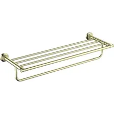 Полка для полотенца Aquatek Классик AQ4515PG (золото)