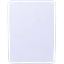 Symbolite Шкаф с зеркалом для ванной Каре 60x80 (с подсветкой, сенсор на зеркале)