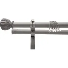Карниз для штор Merry Bear Home Decor Мумбаи двойной (2.0м, хаки матовый)