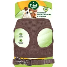 Шлея с поводком Triol HL03S, 11361010