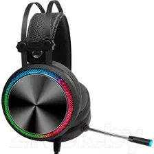 Наушники-гарнитура Оклик HS-L810G Anonymous (черный)