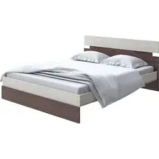 Кровать PROxSON Milton 180x190 (дуб шамони светлый 124/ясень шимо темный)