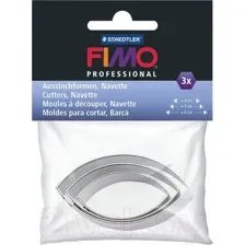 Набор формочек для лепки Fimo Челнок / 8724 05 (3шт)