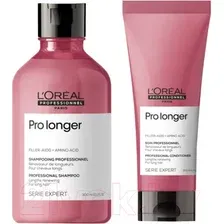 Набор косметики для волос LOreal Professionnel Pro Longer Шампунь 300млКондиционер 200мл
