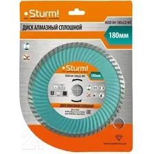 Отрезной диск алмазный Sturm! 9020-04-180x22-WC