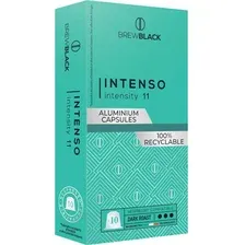 Кофе в капсулах BrewBlack Intenso 10 шт