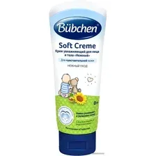 Крем детский Bubchen нежный для лица и тела увлажняющий 75 мл (12256145)