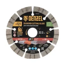 Отрезной диск алмазный Denzel 731010