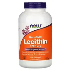 БАД Now Foods Sunflower Lecithin 1200 мг (200 капсул)