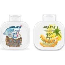Набор косметики для тела Agrado Гель для душа Coco Loco+Гель для душа Сочная Дыня (2x750мл)